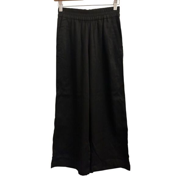 Aritzia The Group by Babaton cropped Wide-leg pull on Pants size XXS minimalist - Picture 1 of 10